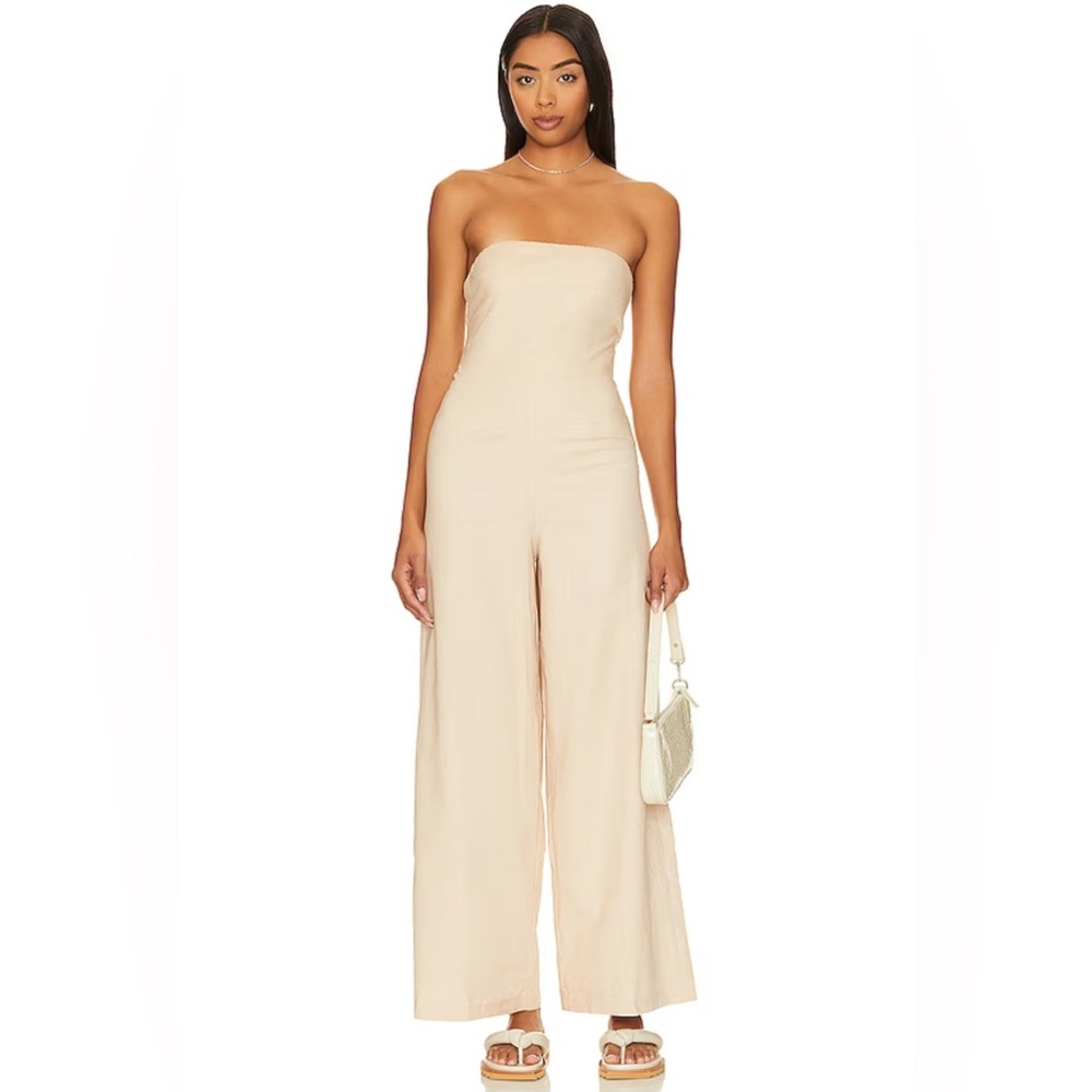 SNDYS  Nina linen  jumpsuit in natural